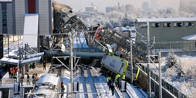 9 kiinin ld tren kazas davas 13 Ocak'ta balayacak