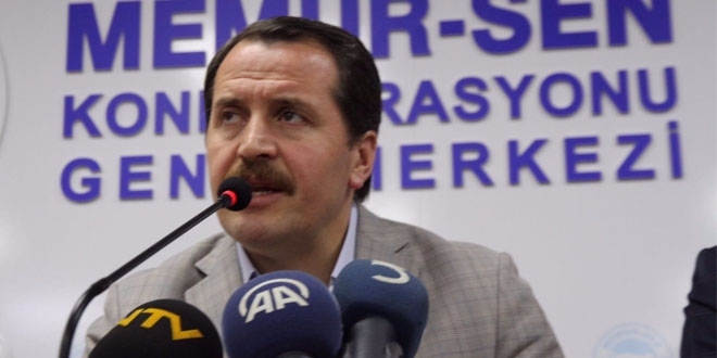 Ali Yalçın: Memurların memnun edilmesini bekliyoruz