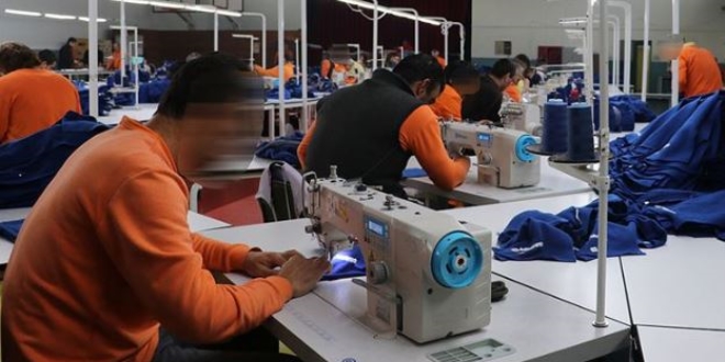 Cezaevini adeta 'fabrika'ya çevirdiler