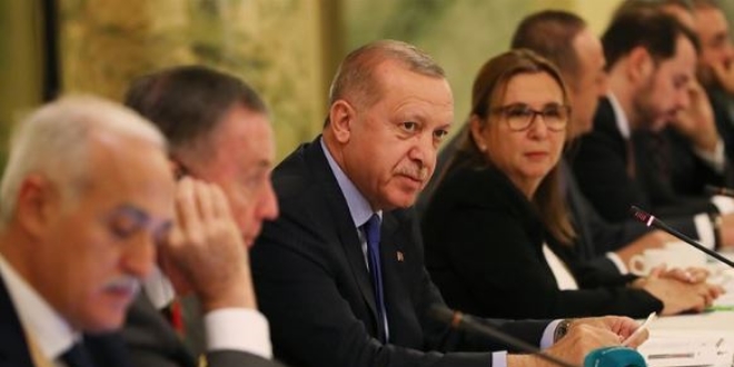 Cumhurbaşkanı Erdoğan ABD'de Yuvarlak Masa Toplantısı'na katıldı