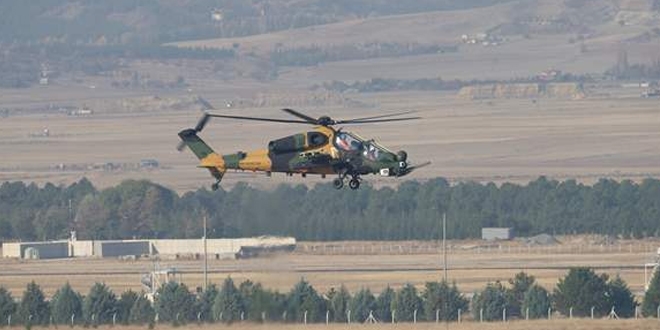 Güçlenen Atak helikopterinden ilk uçuş