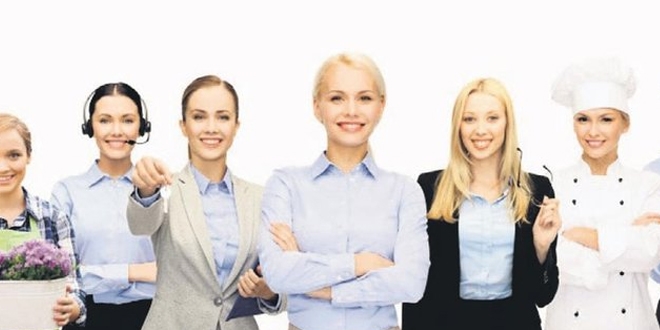 Bu ilde kad�nlar erkeklerden daha giri�imci