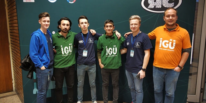Türk ekip 'Robot Şampiyonası'ndan ödülle döndü
