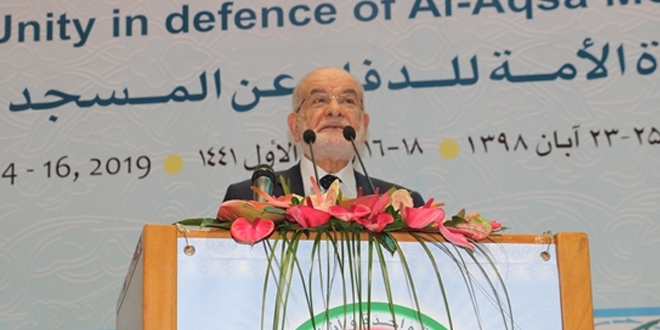 'Filistin �zg�rle�meden �slam d�nyas� huzura kavu�maz'