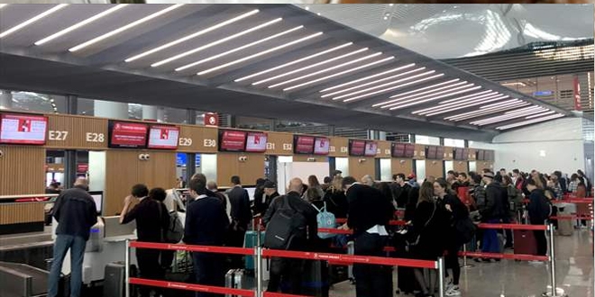 İstanbul Havalimanı'nda 'ara tatil' yoğunluğu