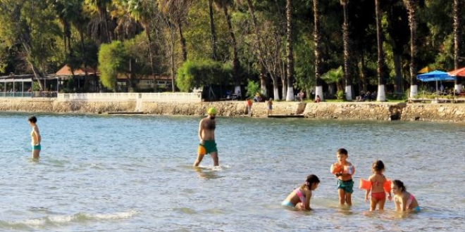 Kasım ayı ortasında deniz keyfi