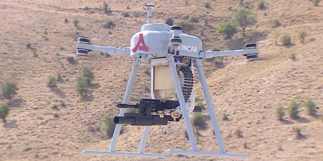 Silahl drone Songar greve balyor