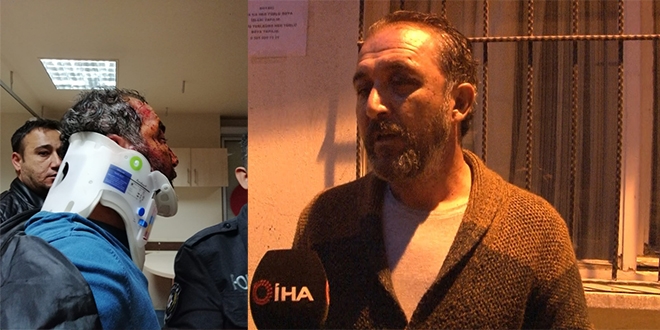 Eski �zel harekat��, polisler taraf�ndan darp edildi