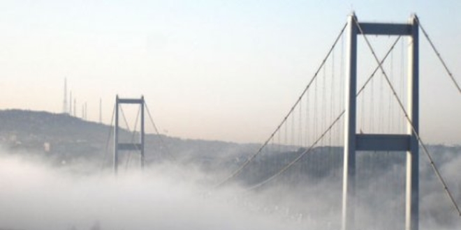 İstanbul'da yoğun sis