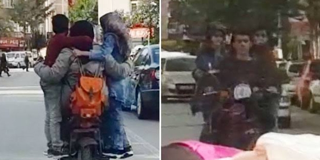 Elektrikli bisiklette akılalmaz yolculuk