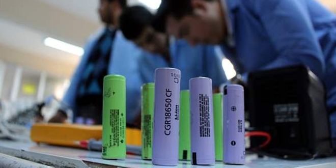 Atık pillerden 'powerbank' ürettiler