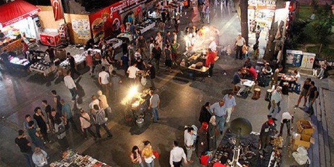Ankara'da 'akam pazar' kurulmas yasakland