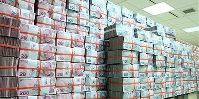 Hazinenin borcu 1 trilyon 260,7 milyar lira oldu