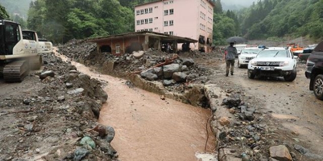 Trabzon'un 'heyelan duyarllk haritas' hazrland