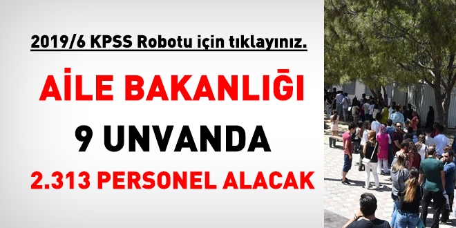 KPSS 2019/6 tercih kılavuzu yayımlandı