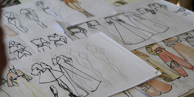 Moda sektörüne üniversiteli tasarımcılar yetişiyor