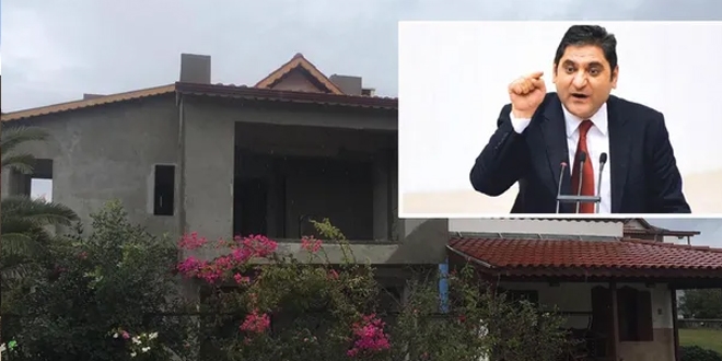 CHP'li Aykut Erdoğdu'nun villası mühürlendi