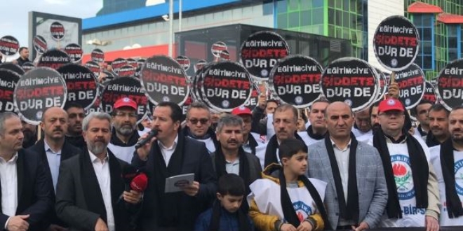 Ali Yalçın'dan öğretmenlere yönelik şiddete tepki