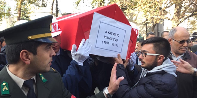 Kayserili Uzman Çavuş son yolculuğuna uğurlandı