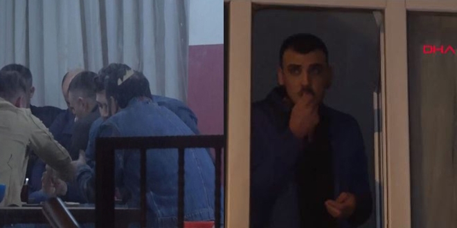 Bulundukları bina yanarken çekirdek çitleyip oyun oynadılar