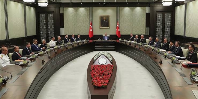 Milli Güvenlik Kurulu toplantısı sona erdi