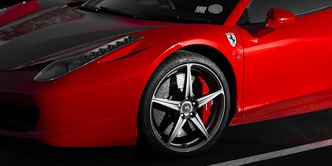Ferrarinin kal�plar�n� Bursal� firma d�k�yor