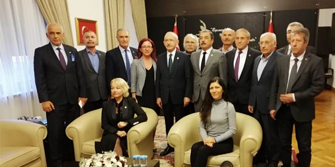 4 sendika, Kılıçdaroğlu'yla görüştü
