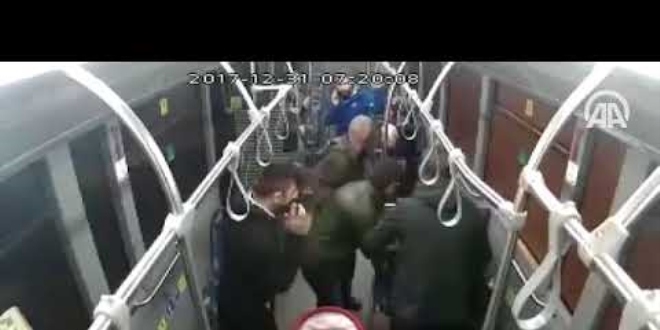 Otobüs şoförü bebeğin hayatını kurtardı/ Video