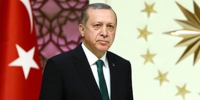 Erdoğan'dan şehit ailelerine başsağlığı mesajı