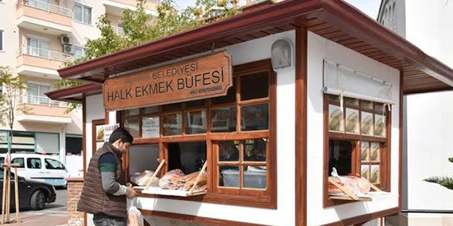 Bu şehirde de halk ekmek satışı başladı