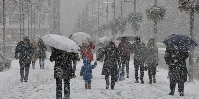 Meteorolojiden kar yağışı uyarısı