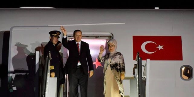 Cumhurbakan Erdoan ngiltere'den ayrld