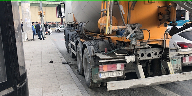 Şişli'de beton mikseri dehşeti: 1 ölü, 1 ağır yaralı