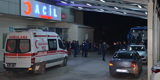 Adana 'da 15 mahkum hastaneye kaldırıldı