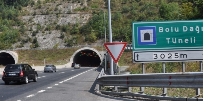 Bolu Da�� T�neli trafi�e kapat�lacak