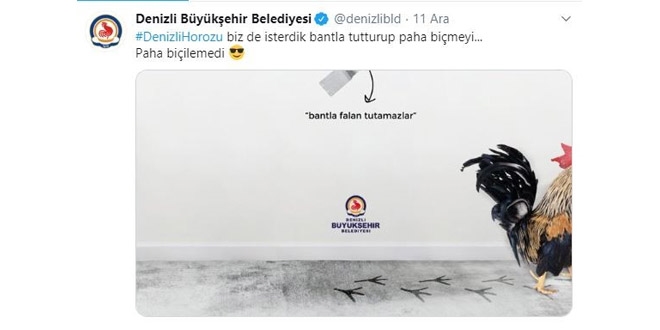 120 bin dolarlık muza 'Horozlu' gönderme