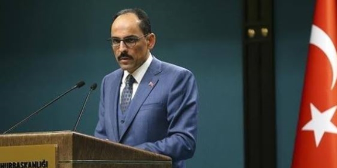 İbrahim Kalın'dan ABD Senatosunun kararına kınama