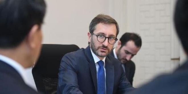 Fahrettin Altun'dan ABD Senatosunun kararına tepki