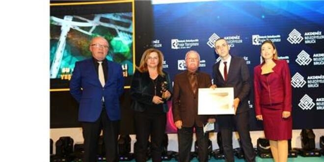 Akdeniz Belediyesi'nin projesine, 'Türkiye Altın Marka' ödülü
