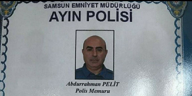 Savcı ve eşini kurtaran polis 'ayın polisi' seçildi