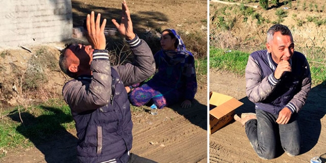 Bu acıya yürek dayanmaz, baba gözyaşlarına boğuldu