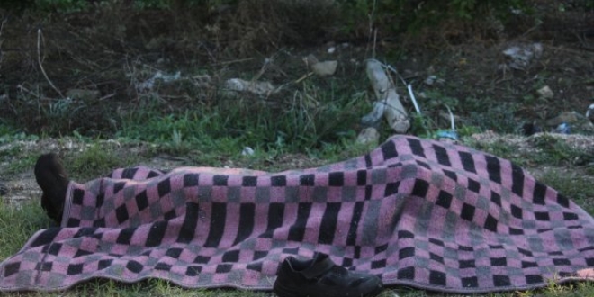 Battaniyeye sarılı bulunan ceset Suriyeli mülteci çıktı