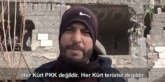 Suriyeli Kürtlerden Mehmetçiğe teşekkür mesajı