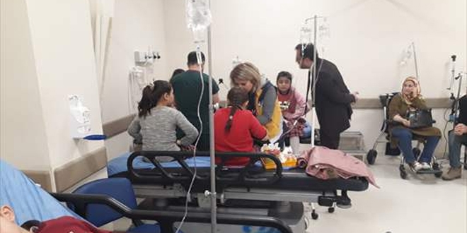 41 öğrenci gıda zehirlenmesi şüphesiyle hastaneye kaldırıldı