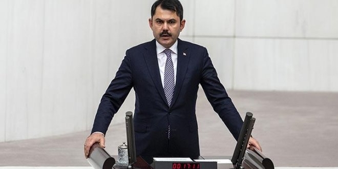 Bakan Kurum'dan 'Salda g�l�' a��klamas�