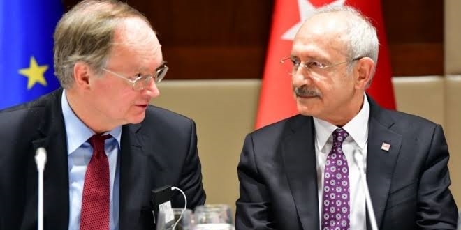 Kılıçdaroğlu AB Büyükelçileri ile bir araya geldi