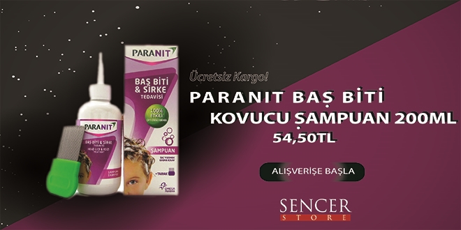 Paranit Baş Biti Kovucu Şampuan
