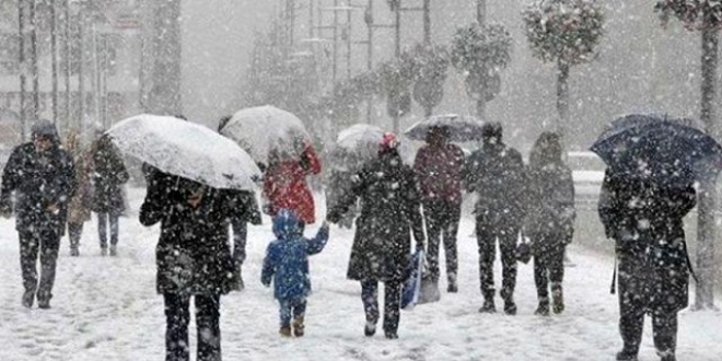 Hava sıcaklıkları 12 derece birden düşüyor, kar geliyor