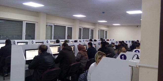 Kalfalık ve ustalık için 142 dalda yapılan ilk e-sınav tamamlandı