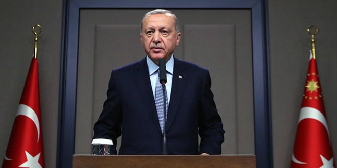Cumhurbaşkanı Erdoğan'dan Noel mesajı